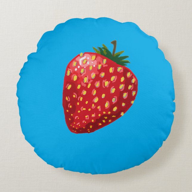 Coussins Ronds Strawberry (Devant)