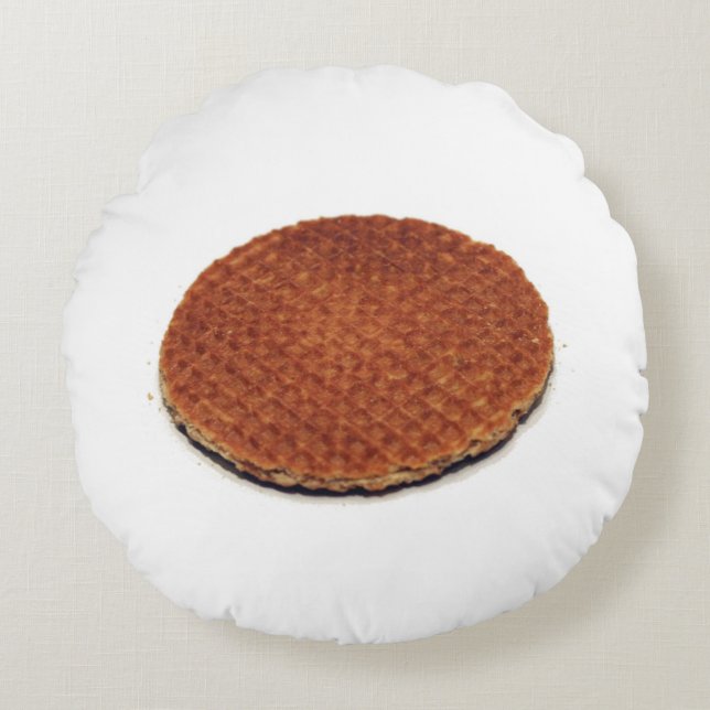 Coussins Ronds Stroopwafel (Devant)