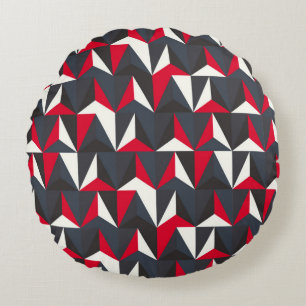 Coussins Ronds Style rétro et Vintage avec forme géométrique, mau