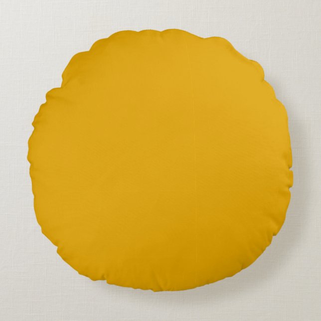Coussins Ronds Sunny Daylily Yellow (Devant)