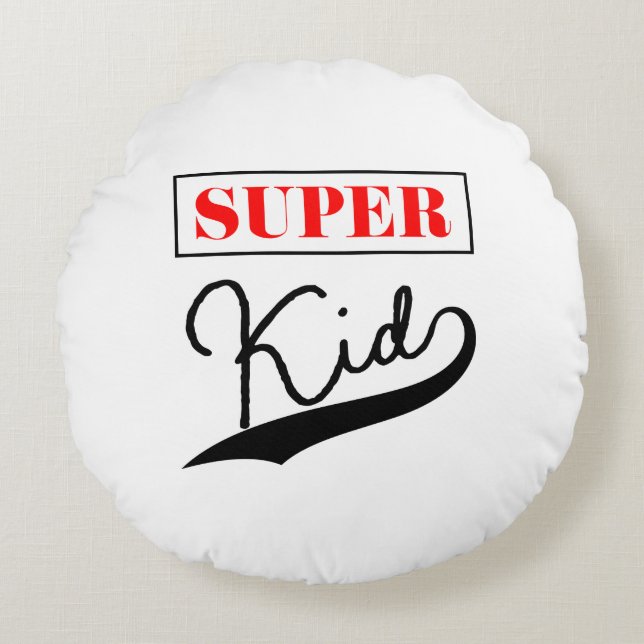 Coussins Ronds Super Kid (Devant)