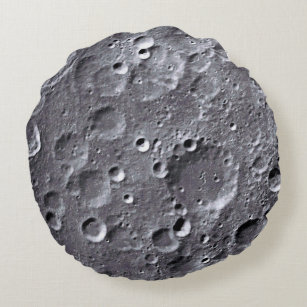 Coussins Ronds Surface de lune