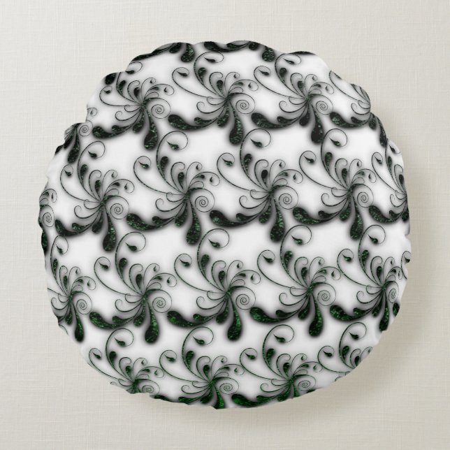Coussins Ronds Swirl (Devant)