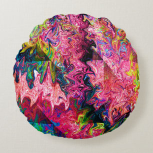 Coussins Ronds Swirlin' Squigglies.....