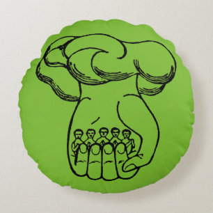 Coussins Ronds Symbole : Main divine