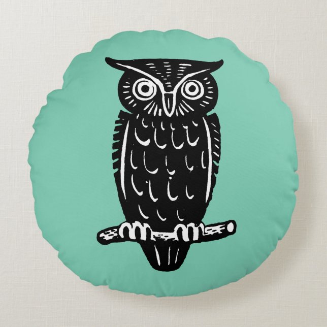 Coussins Ronds Symbole : Sagesse (Devant)