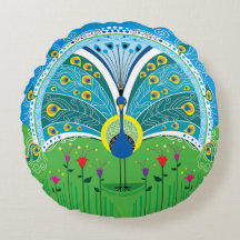Symétrie de paon enchanteresse