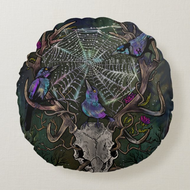 Coussins Ronds Temps de merveilles Trois (Devant)