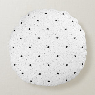 Coussins Ronds Texture Abstraite Moderne