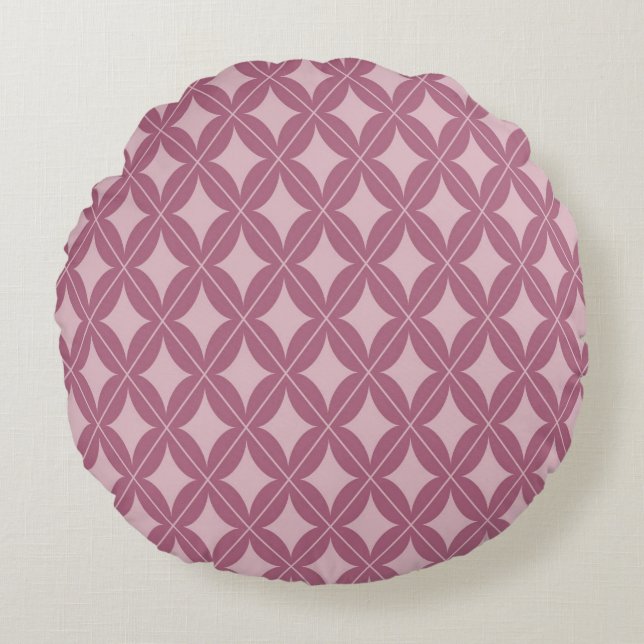 Coussins Ronds Texture Abstraite Moderne (Devant)