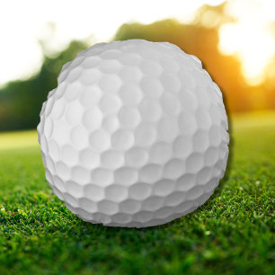 Coussins Ronds Texture de balle de golf blanche gaufree
