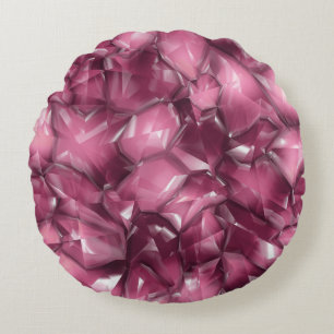 Coussins Ronds Texture de cristal grande collection sans couture