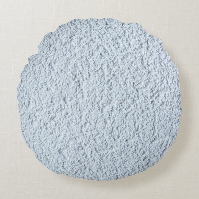Coussins Ronds texture de la structure Arrière - plan blanche (Devant)