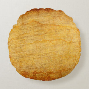 Coussins Ronds texture vintage vieux or