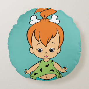 Coussins Ronds The Flintstones   Pebbles Flintstone