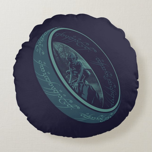 Coussins Ronds THE ONE RING™ GOLLUM™ Graphic (Devant)