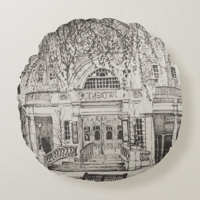 Coussins Ronds Théâtre Londres R-U de Richmond. 2004 (Devant)