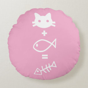 Coussins Ronds Thématique des chats