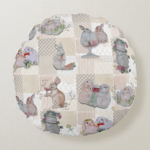 Coussins Ronds Thème Pipa & Marlow