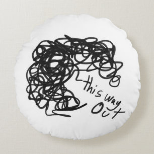 Coussins Ronds This Way Out—> lancer l'oreiller Collection THRI