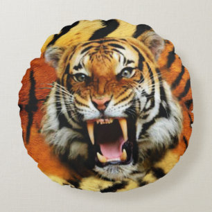 Coussins Ronds Tiger's Roar