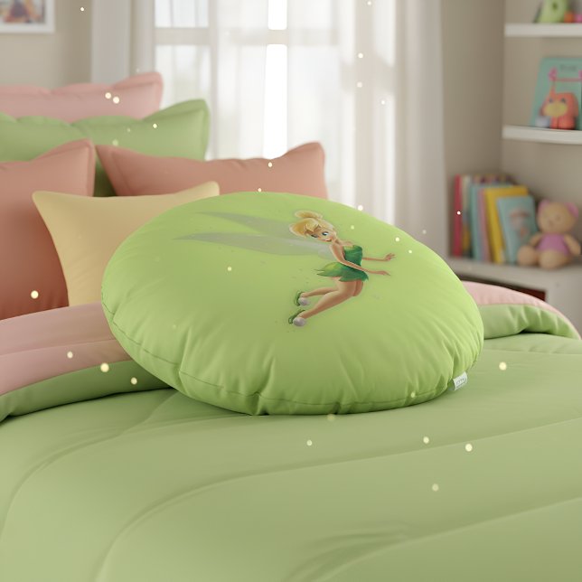 Coussins Ronds Tinker Bell Round Pillow (Créateur téléchargé)
