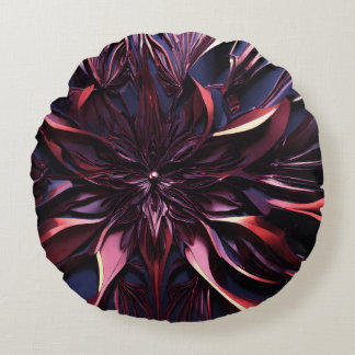 Coussins Ronds Titre : "Oreiller à jet de confort chic : Mélange 