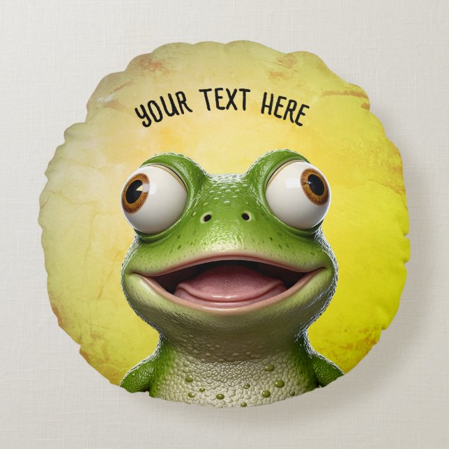 Coussins Ronds ToadTally stupéfiant (Devant)