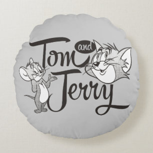 Coussins Ronds Tom Et Jerry Tom Et Jerry Ont L'Air Doux