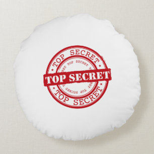 Coussins Ronds Top Secret Seal