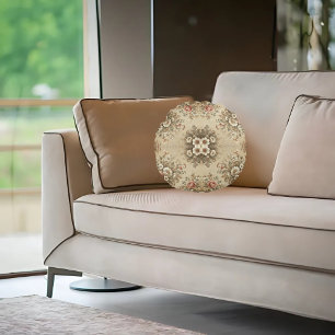 Coussins Ronds Traditions Florales de Cottage