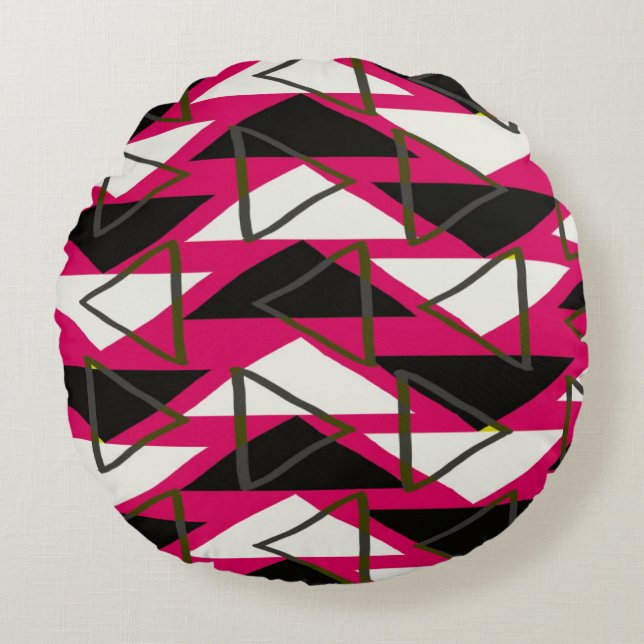 Coussins Ronds Triangles (Devant)