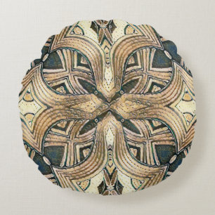 Coussins Ronds Tribal contemporain