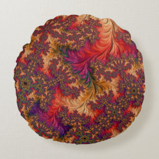 Coussins Ronds Trippy brillant Bracelet éblouissant Abstrait Frac