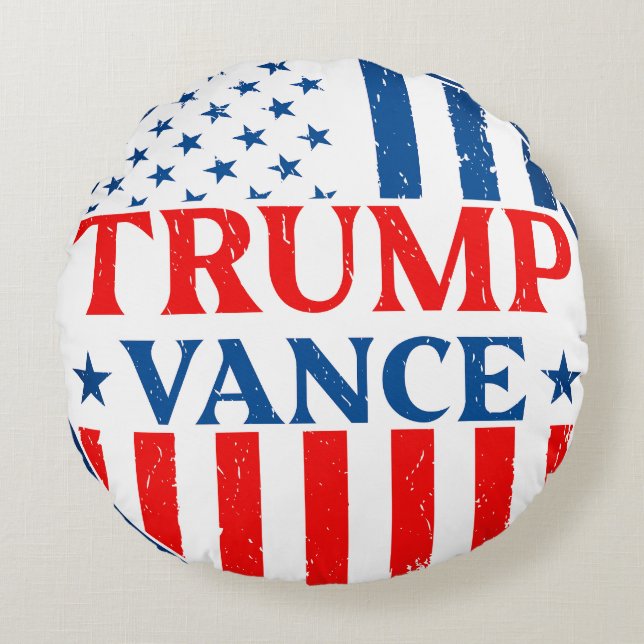 Coussins Ronds Trump Vance (Devant)