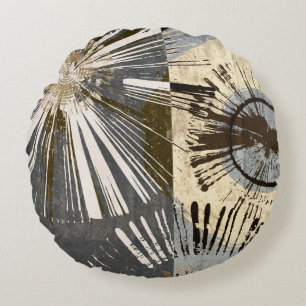 Coussins Ronds Tuiles d'éclatement I