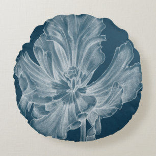 Coussins Ronds Tulipe monochrome II