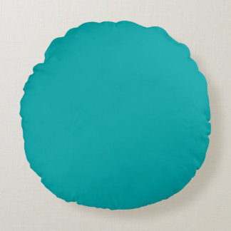 Coussins Ronds Turquoise foncé