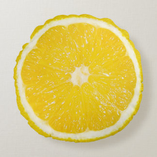 Coussins Ronds Tutti Frutti Lemon