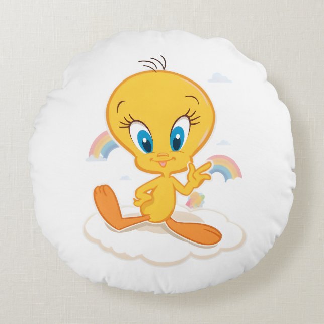 Coussins Ronds Tweety Bird  (Devant)