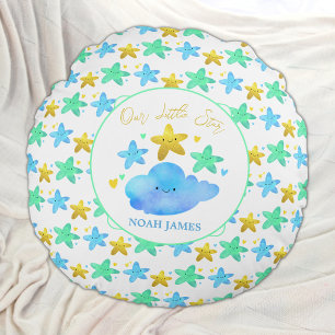 Coussins Ronds Twinkle Twinkle Little Star Personnalisé Baby