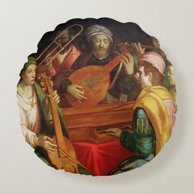 Coussins Ronds Un concert (Devant)