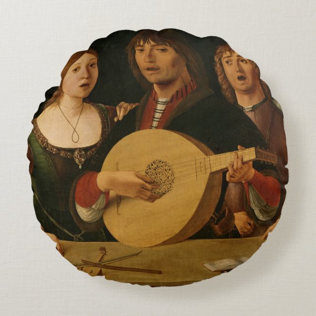 Coussins Ronds Un concert 2 (Devant)