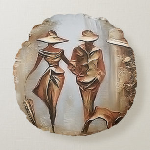 Coussins Ronds Un couple parfait