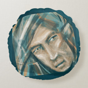 Coussins Ronds Un Elfe Vert provocateur