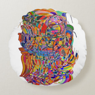 Coussins Ronds Un Kalelidoscope