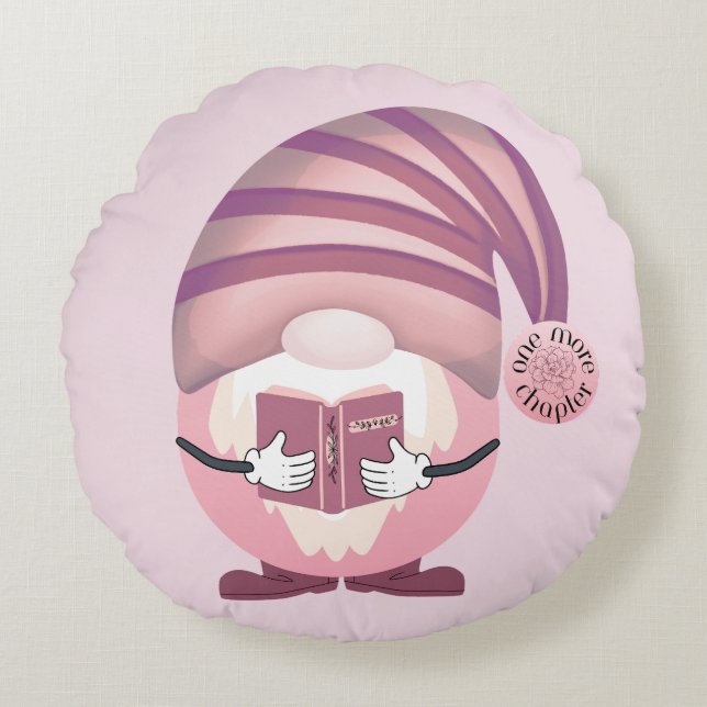 Coussins Ronds Un nouveau chapitre Gnome (Devant)