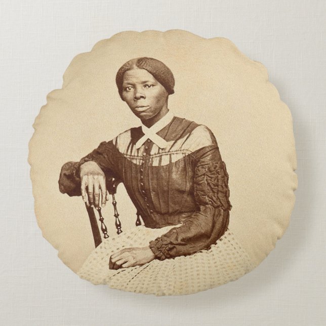 Coussins Ronds Underground Railroad Abolitionist Harriet Tubman  (Devant)