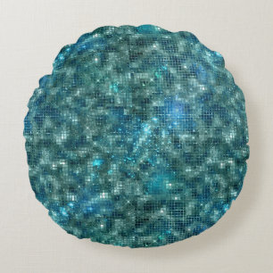 Coussins Ronds Une série de design Galaxie scintillante 7