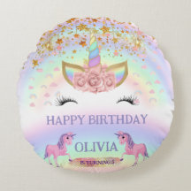 Unicorn fête Rainbow 1er Anniversaire whimsday gir